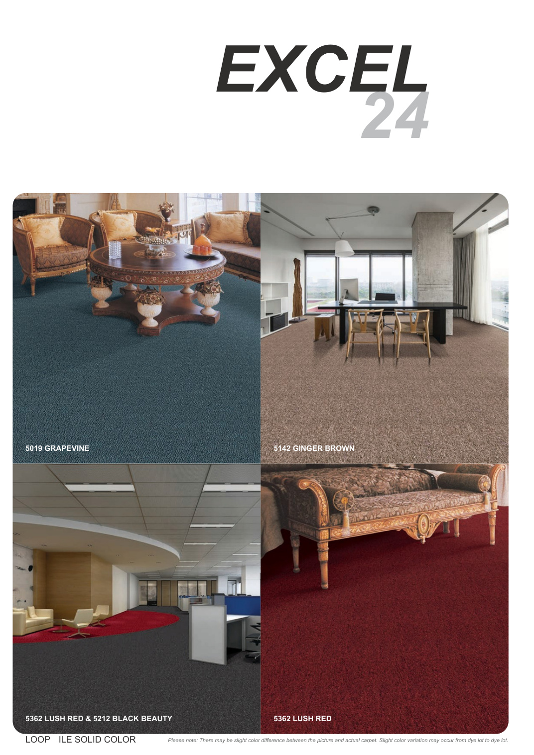 Excel 24 catalogue cover