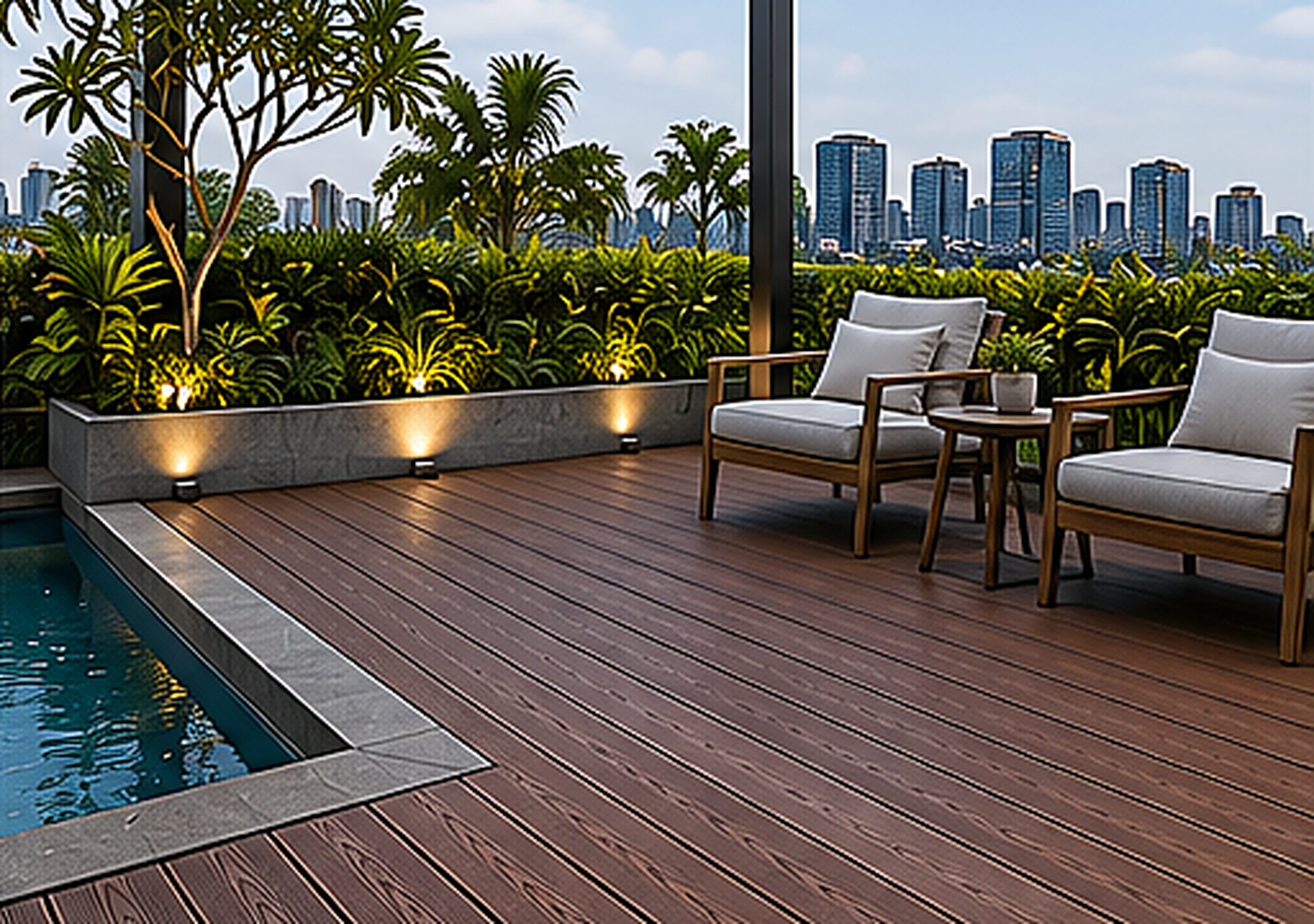 WPC decking in Singapore
