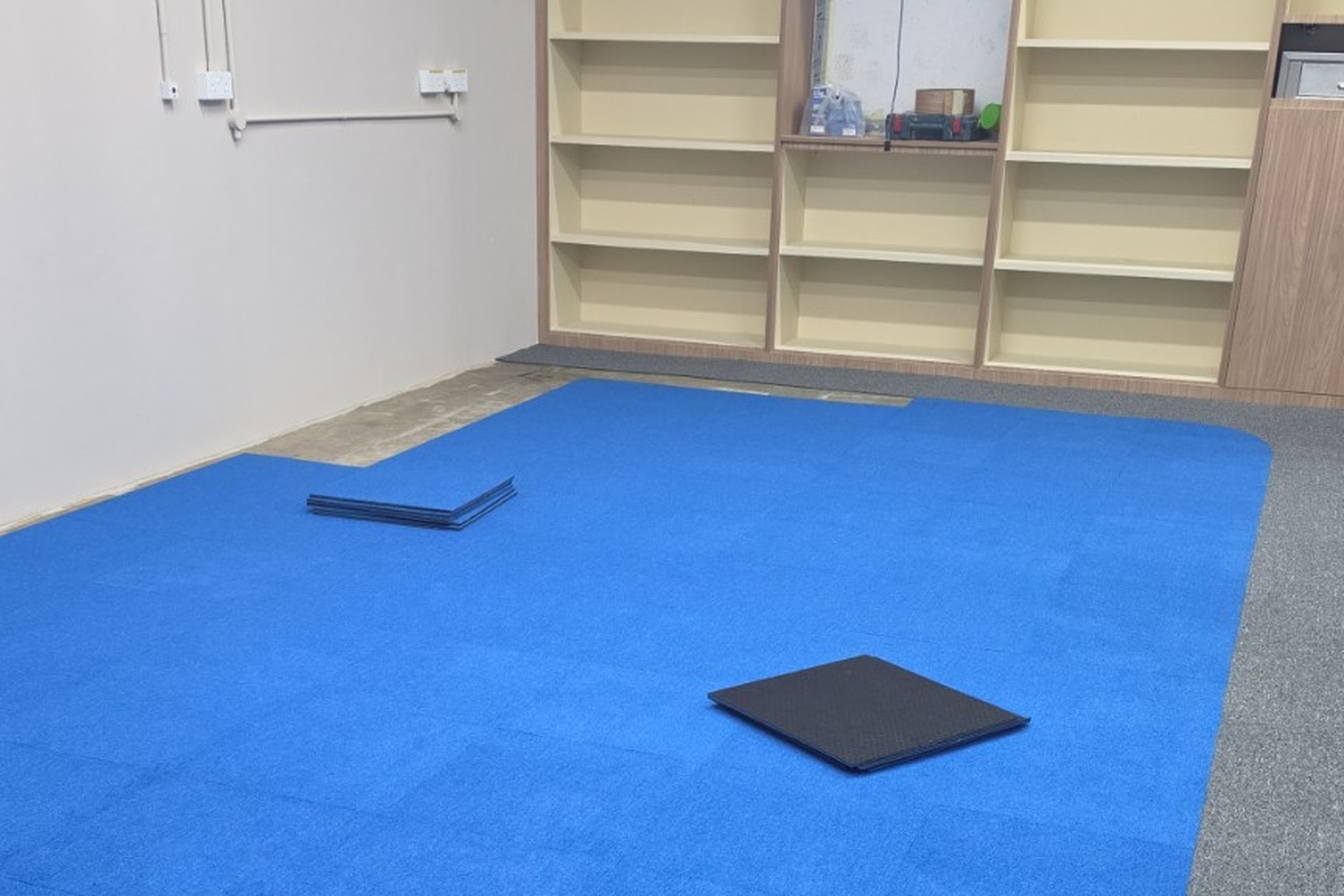 Superior Floor carpet flooring project in Singapore