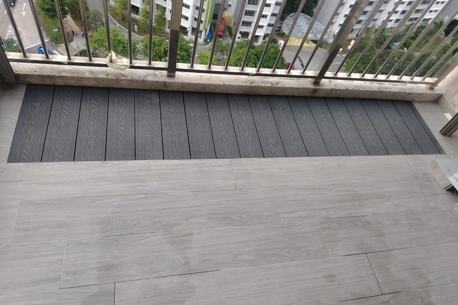 Superior Floor WPC decking project in Singapore
